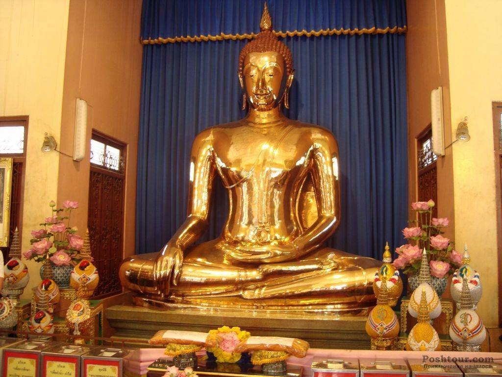 Храм золотого будды в бангкоке