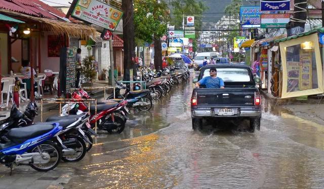 Сезон дождей в таиланде