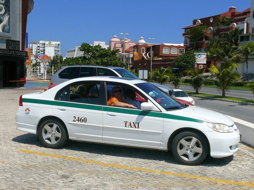 Такси в испании