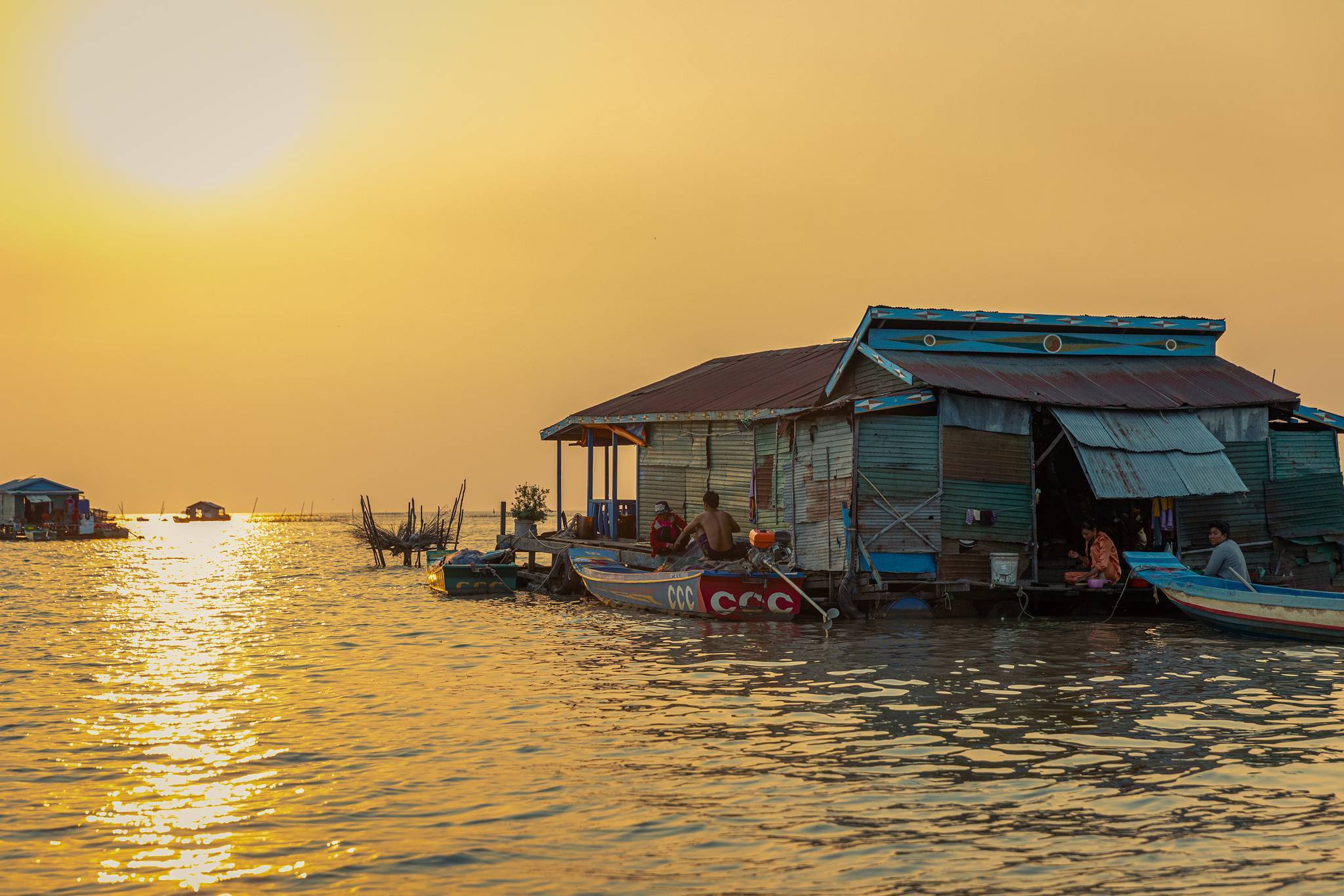 Озеро тонлесап – «внутреннее море» в камбодже