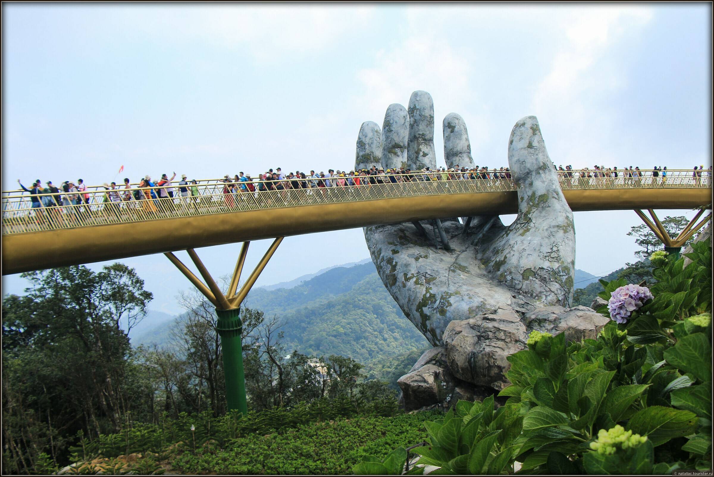 Vietnam's golden bridge at ba na hills – the five foot traveler